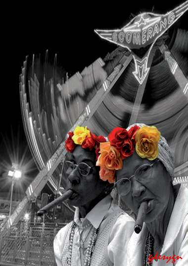 Bookmakers — Fête foraine N&B